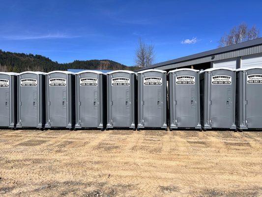 New Portable Restrooms