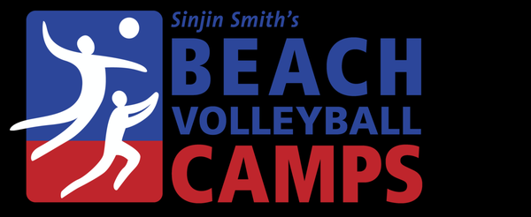 Sinjin Smith's Beach Volleyball Camps Logo - join us summer 2020