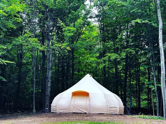 Glamping tents at Nourish Retreats - CHRYSALIS: Under the Stars