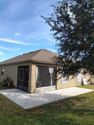 Paver stone job done recently in Melbourne FL !