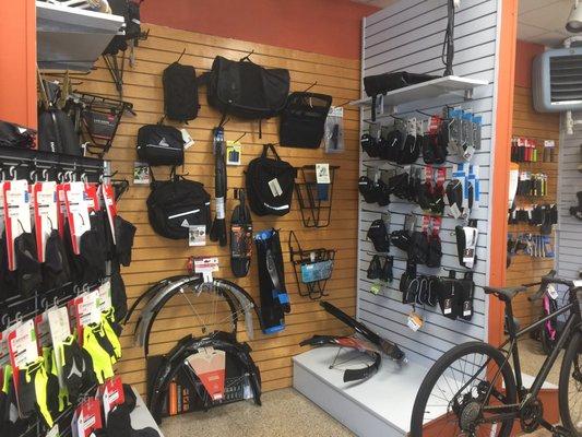 Saddle bags, bento boxes, fenders, saddle bags, commute bags, everything!