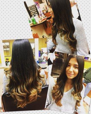 Beautiful Balayage done by Natalie call for appointment 917-392-0191