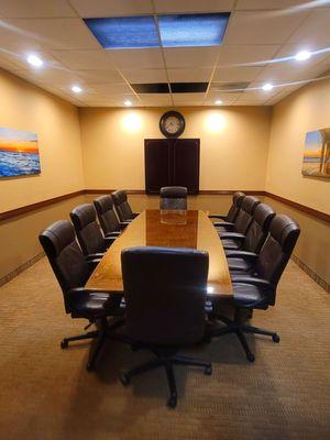 Our large conference room.