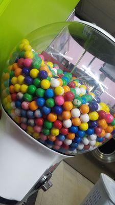 The gumball machine. Look closer for the roach...