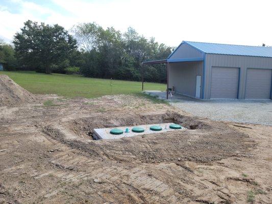 Septic installation