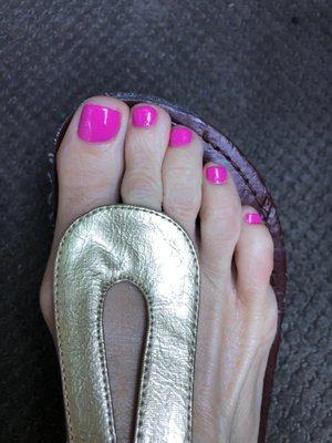 Immaculate pedicure for $27