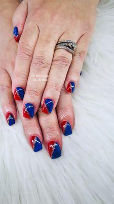 July 4th nails