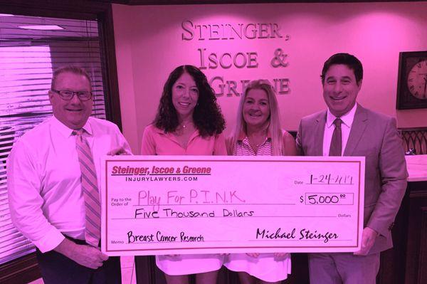 Steinger, Greene & Feiner for Breast Cancer Research