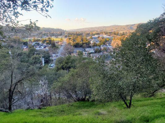 Looking North over Del Monte Ave,