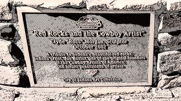 Red Rocks and the Cowboy Artist Statue