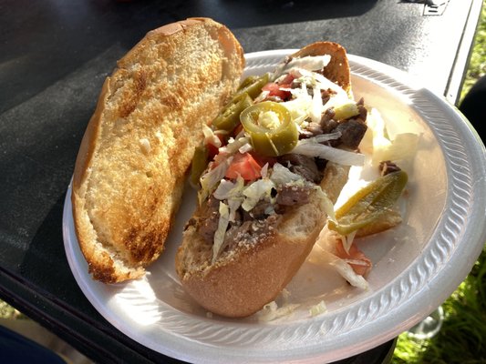 Torta de Beef Fajita