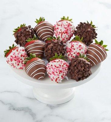 Valentines Day special! Chocolate Dipped
 3 Strawberries $14.99
 6 Strawberries $24.99
 12 Strawberries $44.99