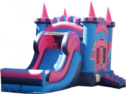 Princess combo bounce house