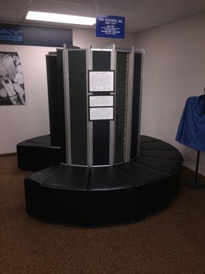 Cray-1 S/N 1, sold to Los Alamos National Laboratory, 1976.