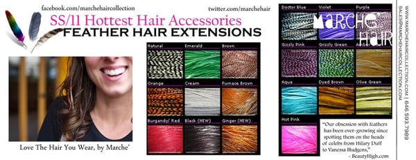 Feather Hair Extensions - Pick Your Color & Fly Birdies, Fly!