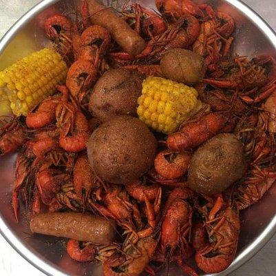 Boiled Crawfish **when in season**