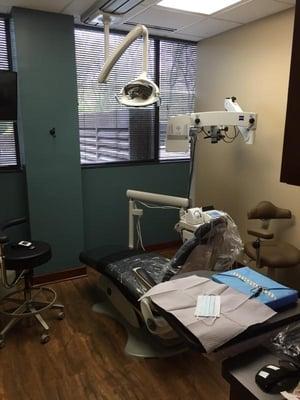 Treatment rooms with memory foam massaging dental chairs - Oh my!