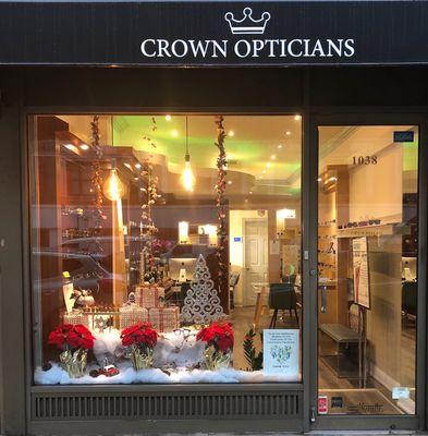 Crown Opticians. Happy holidays