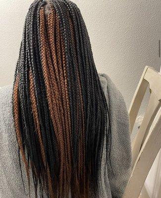 Box braids !!