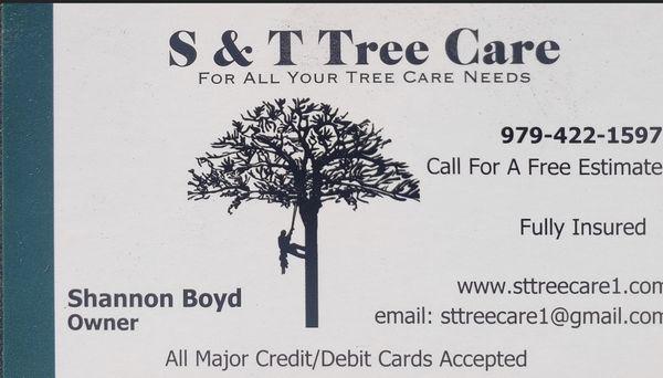 S & T Tree Care