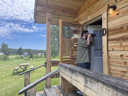 Photo shoot at Custer Gulch RV Park and Campground.