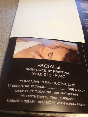 Contact Info + Facial Info