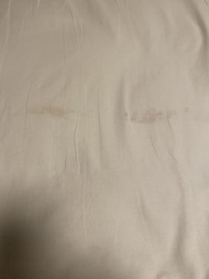 Stained sheets