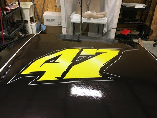 Custom Race car Numbers