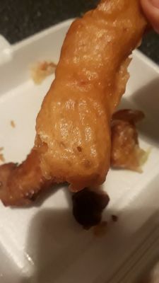 chicken fingers are absolutely disgusting, greasy hollow friggin gross,spareribs are hard like beef jerky and wings have sharp edges, beware