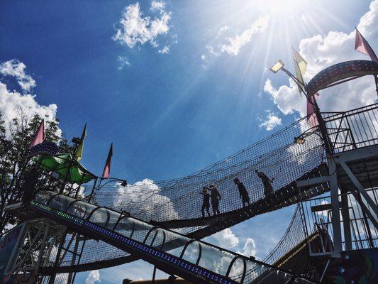 Funhouse and old school rides I haven't seen since I was a kid! Graviton and Round Up to name a few!