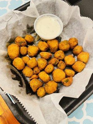 Fried okra