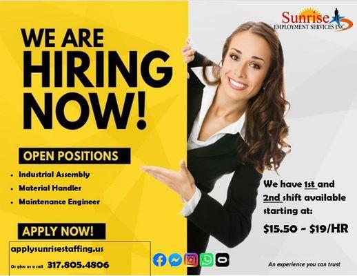 Sunrise Staffing Employment Services