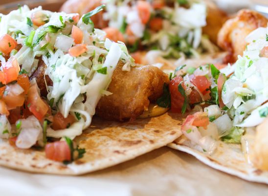 crispy fish tacos ftw