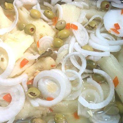 Yuca al Mojo / Pickled Cassava