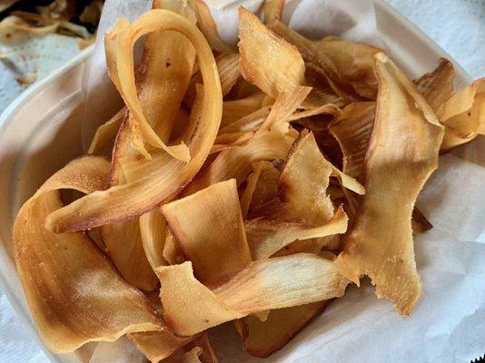 Homemade Yucca Chips!