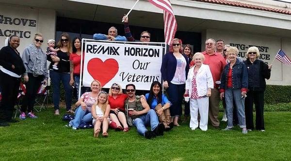 Re/Max Horizon Loves Our Veterans!