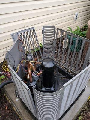 Servicing ac unit