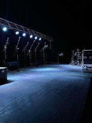 Stage and audio rental