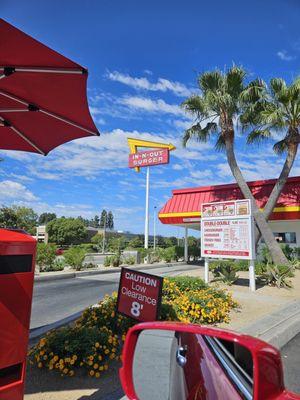 Drive thru menu June 2024