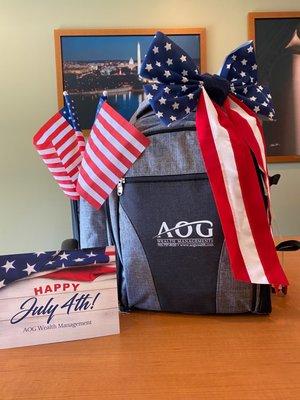 A virtual Fourth of July Delivery from AOG