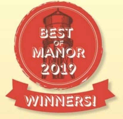 We were voted "Best Childcare in Manor" by the readers of Manor Community News!