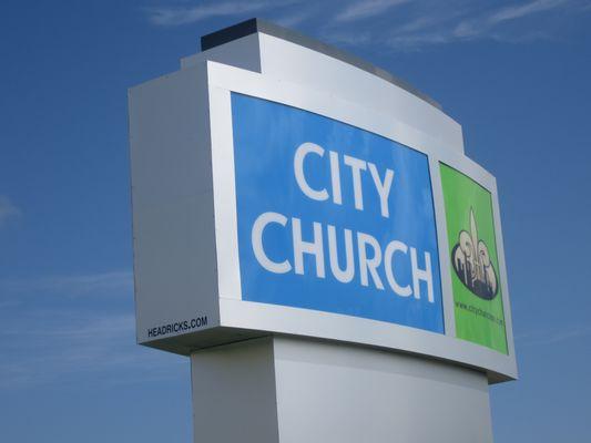 City Church of New Orleans Sign