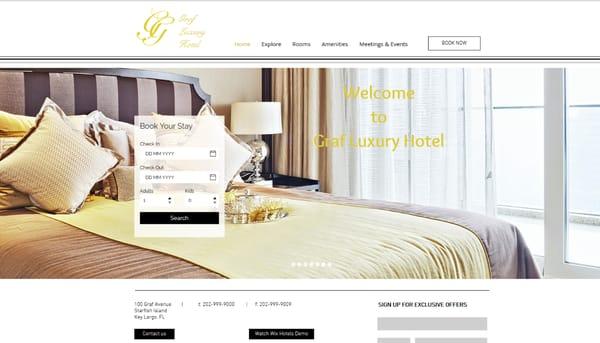 Hotel Website