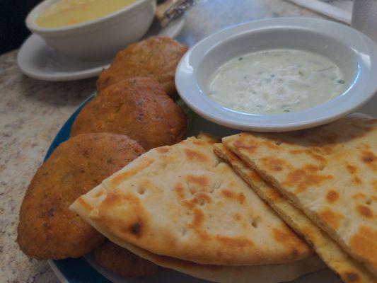 Falafel appetizer