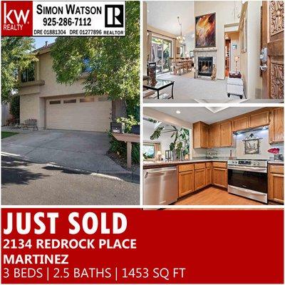 Just Sold in Martinez