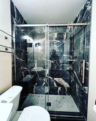 Another Shower door installation