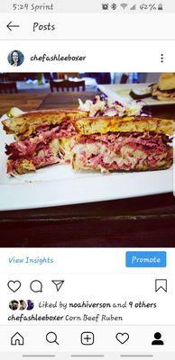 Pastrami ruben