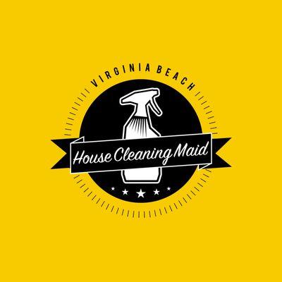 Virginia Beach House Cleaning Maid Logo