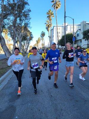 Go time, 10K run on 02/12/2023 was crisp and beautiful, we enjoyed the new course which provided more ocean views.