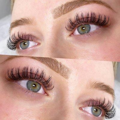 Classic lashes extensions $125